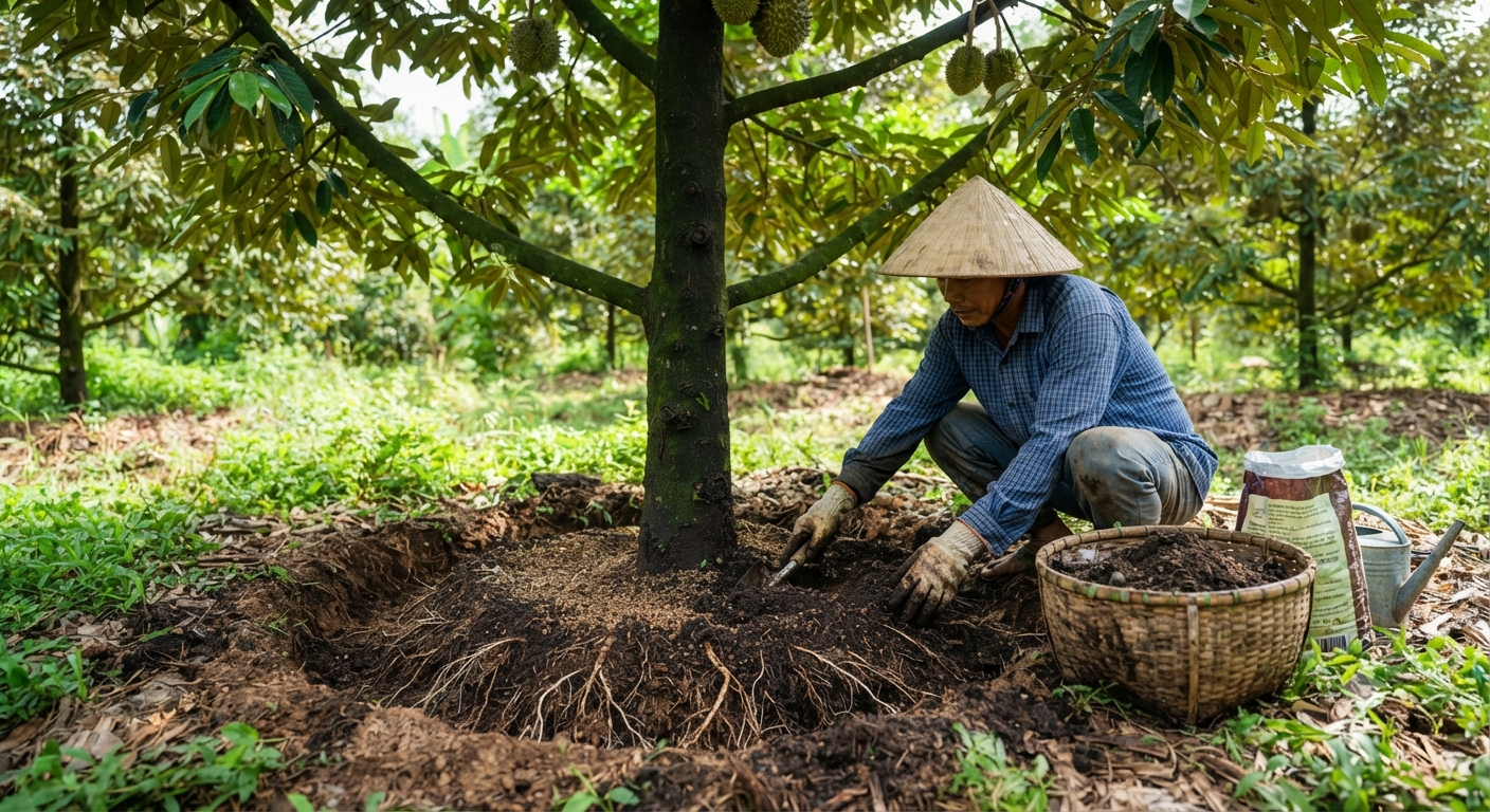 Xử lý đất và phục hồi bộ rễ