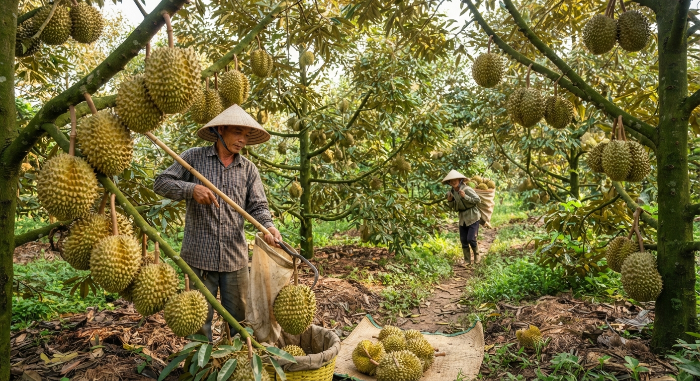 Giai đoạn 4: Nuôi trái và thu hoạch
